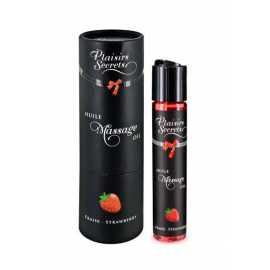 купить Массажное масло Plaisirs Secrets Strawberry (59 мл) Массажное масло Plaisirs Secrets Strawberry (59 мл)